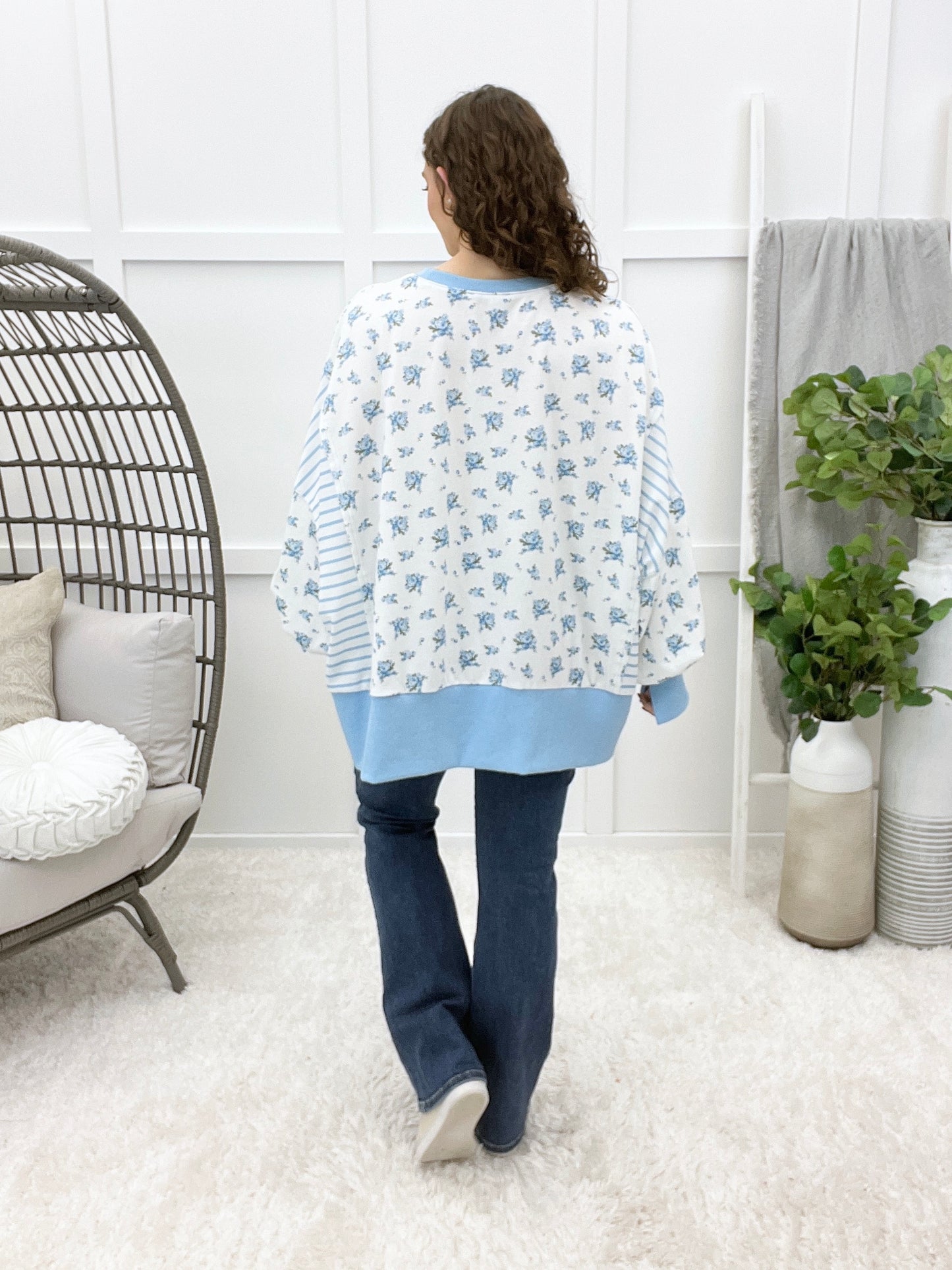 Can't Keep Me Down Top - Blue