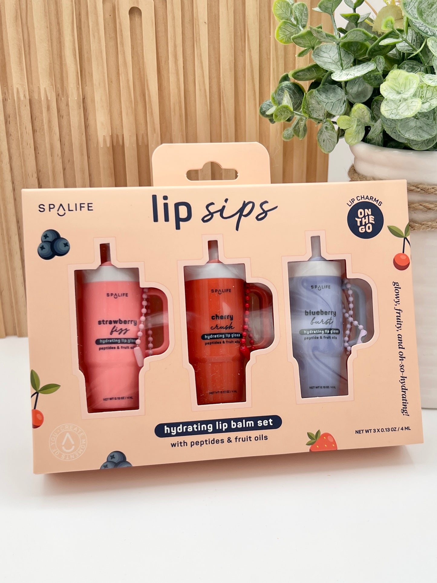 Lip Sips Hydrating Lip Balm Set