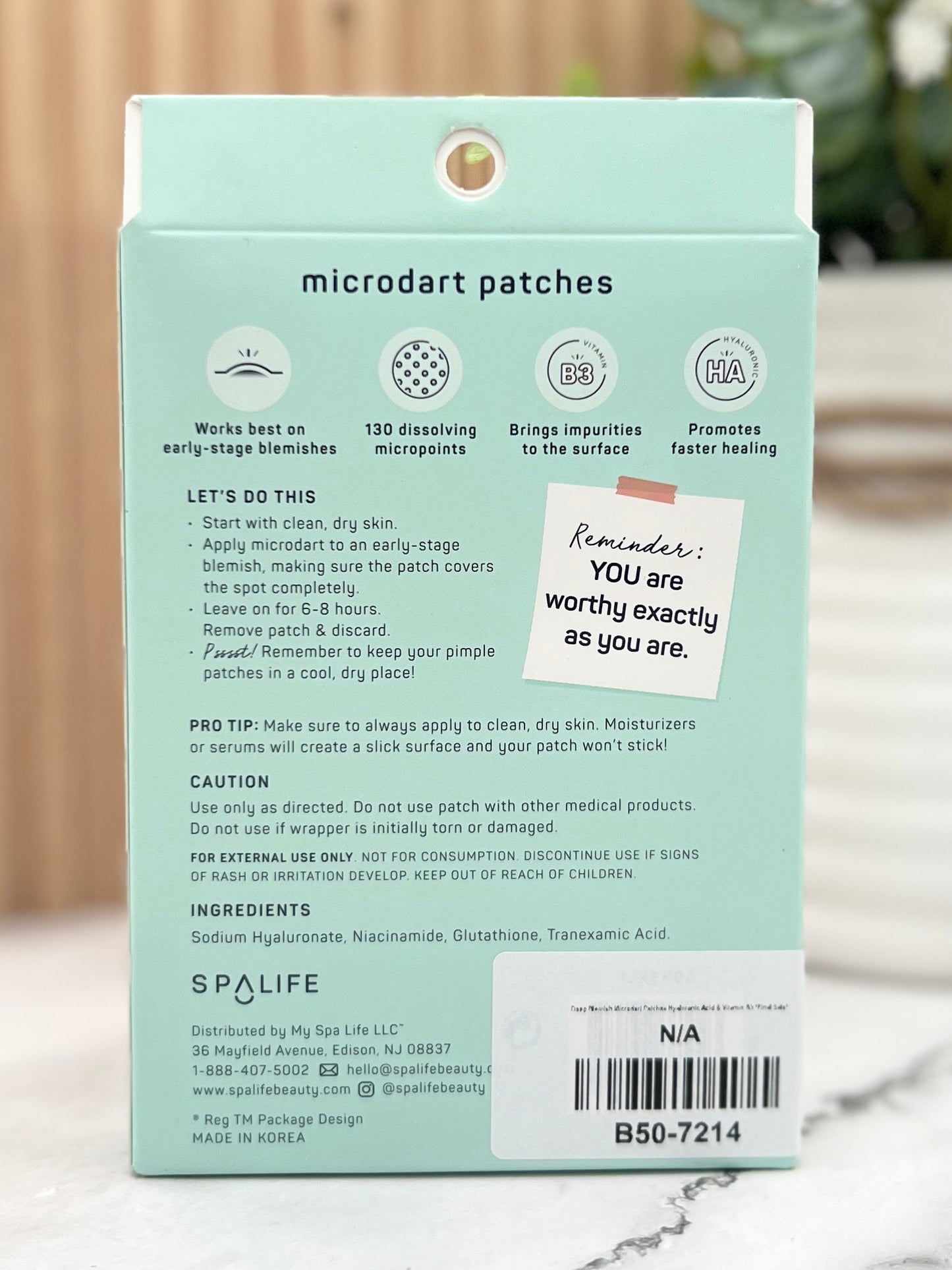 Deep Blemish Microdart Patches Hyaluronic Acid & Vitamin B3