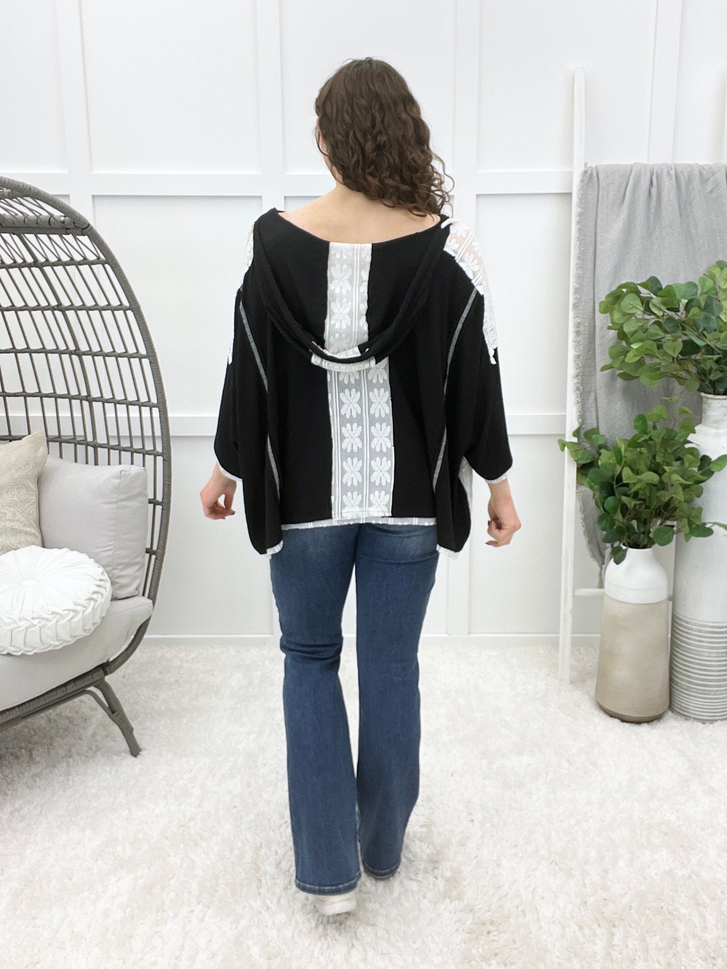 Here To Stay Top - Black