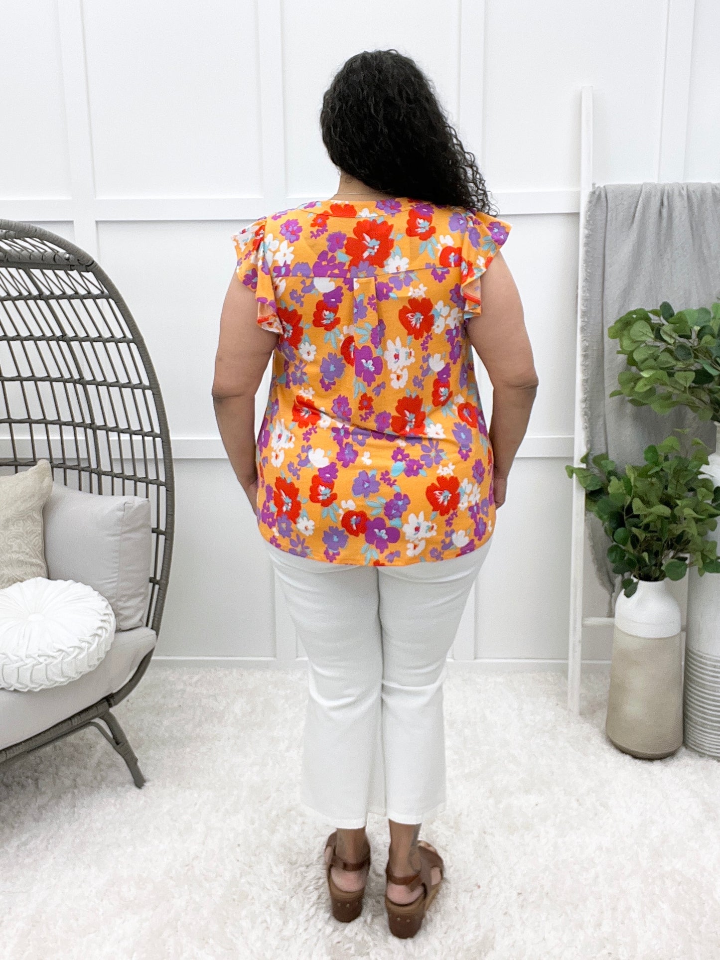 Dear Scarlett It's Paradise Lizzy Top