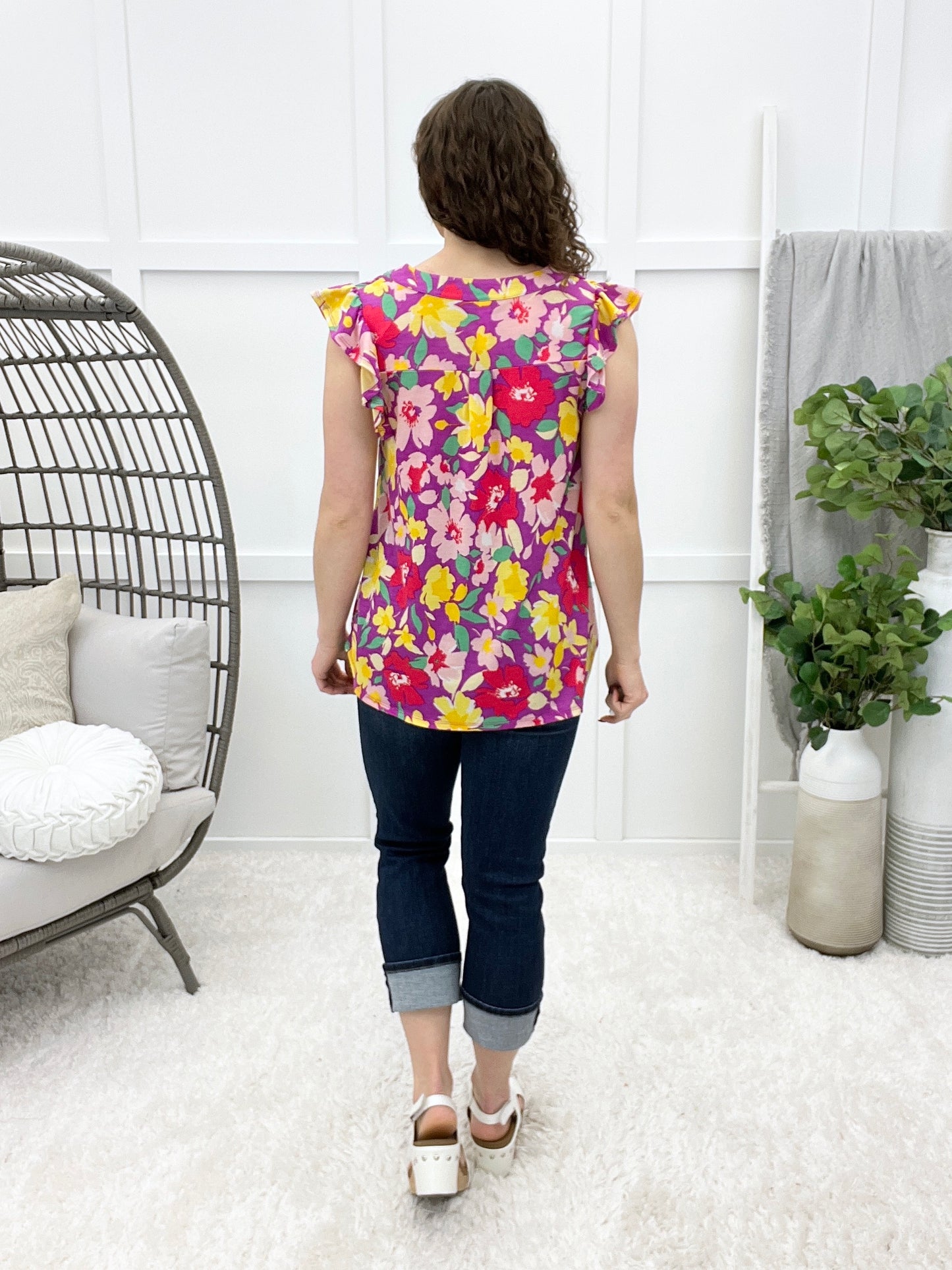 Dear Scarlett Feeling Sentimental Lizzy Top