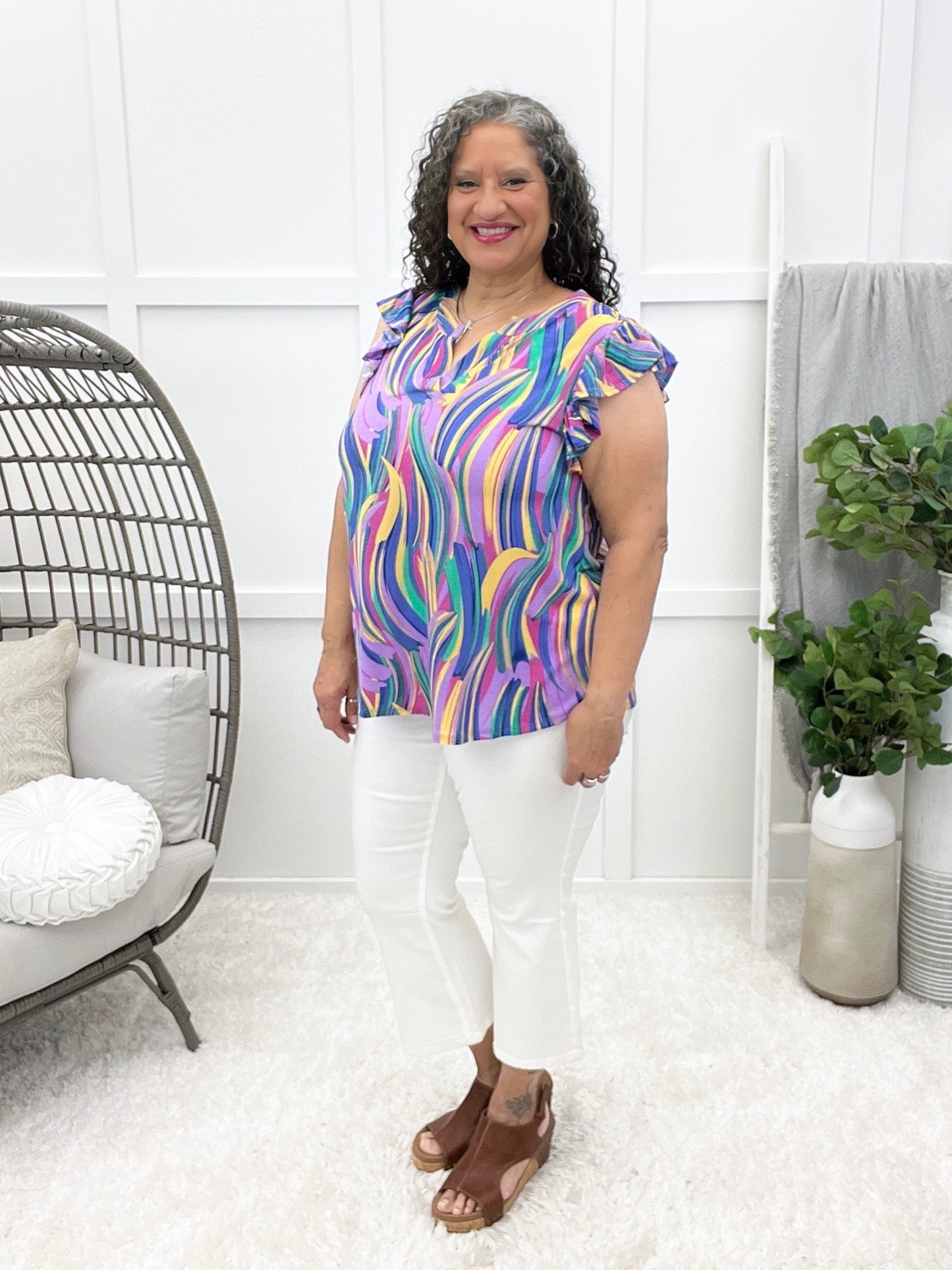 Dear Scarlett That Smile Lizzy Top