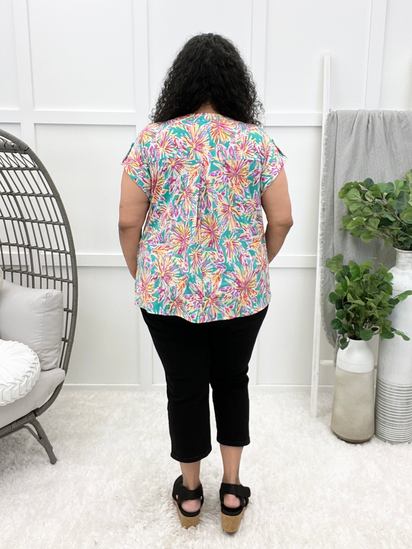 Dear Scarlett Summer's Night Lizzy Top