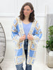 Bright Sky Cardigan - Blue