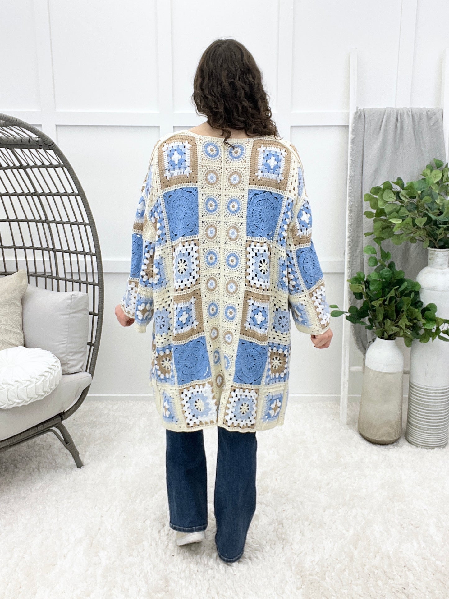 Bright Sky Cardigan - Blue