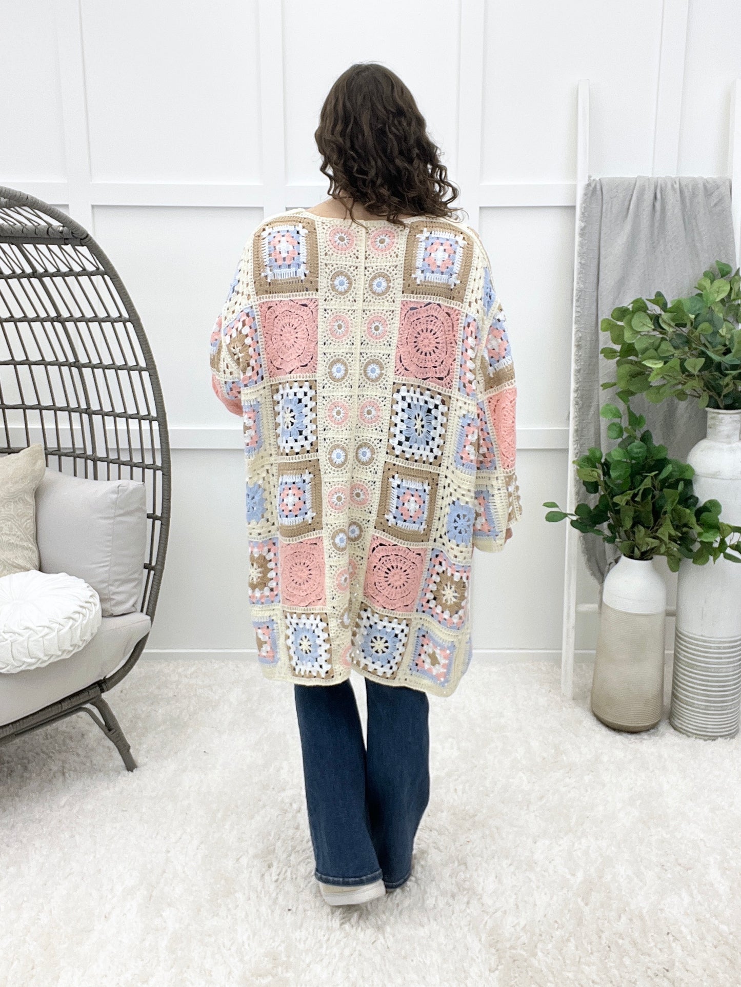POL Bright Sky Cardigan - Pink