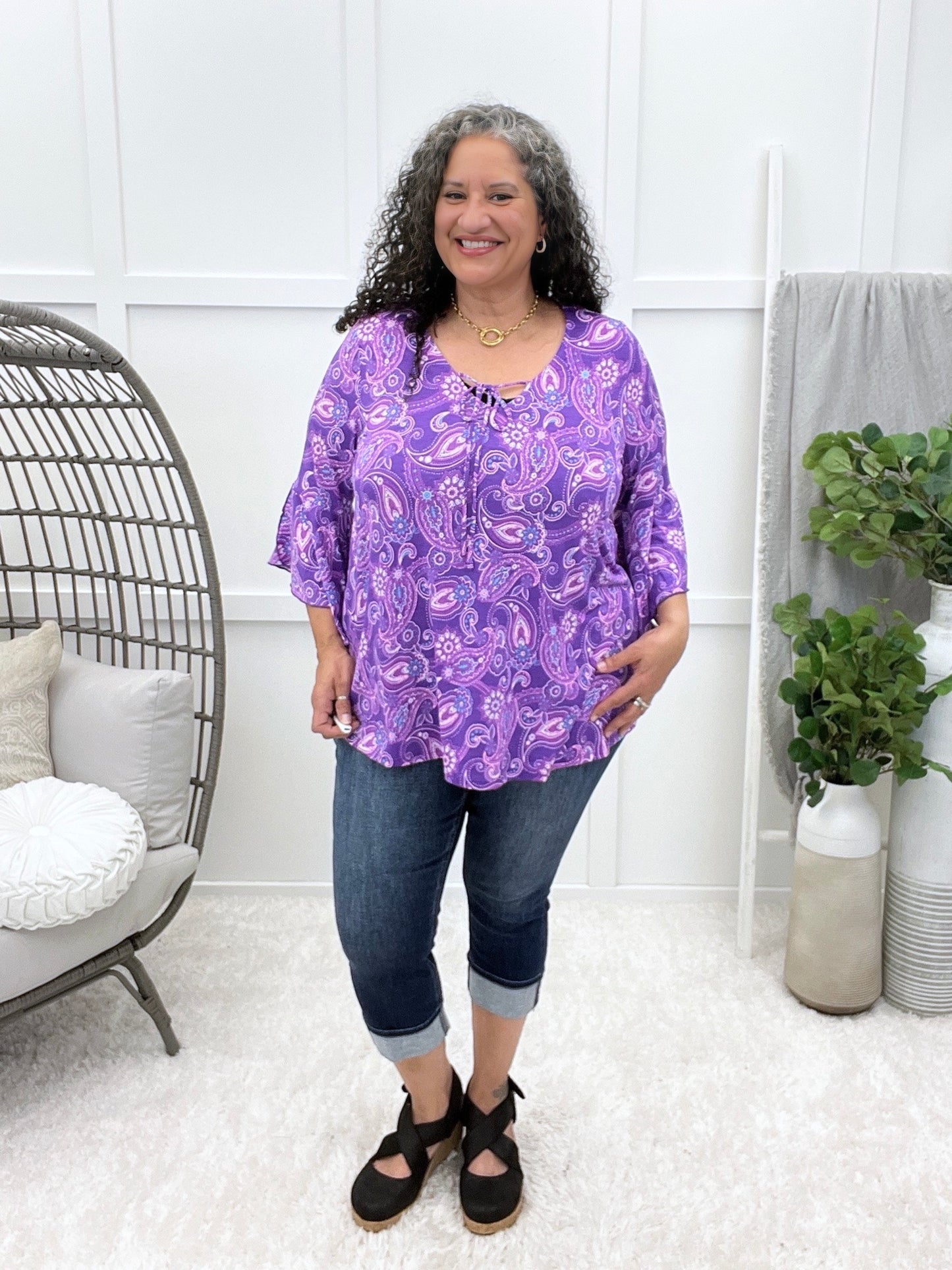 Dear Scarlett Free Falling Top