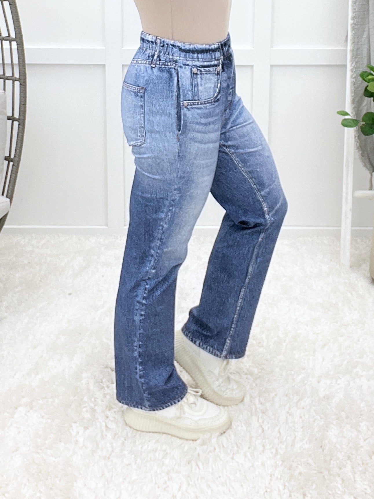 Dear Scarlett Blue Horizon Straight Leg Zenim