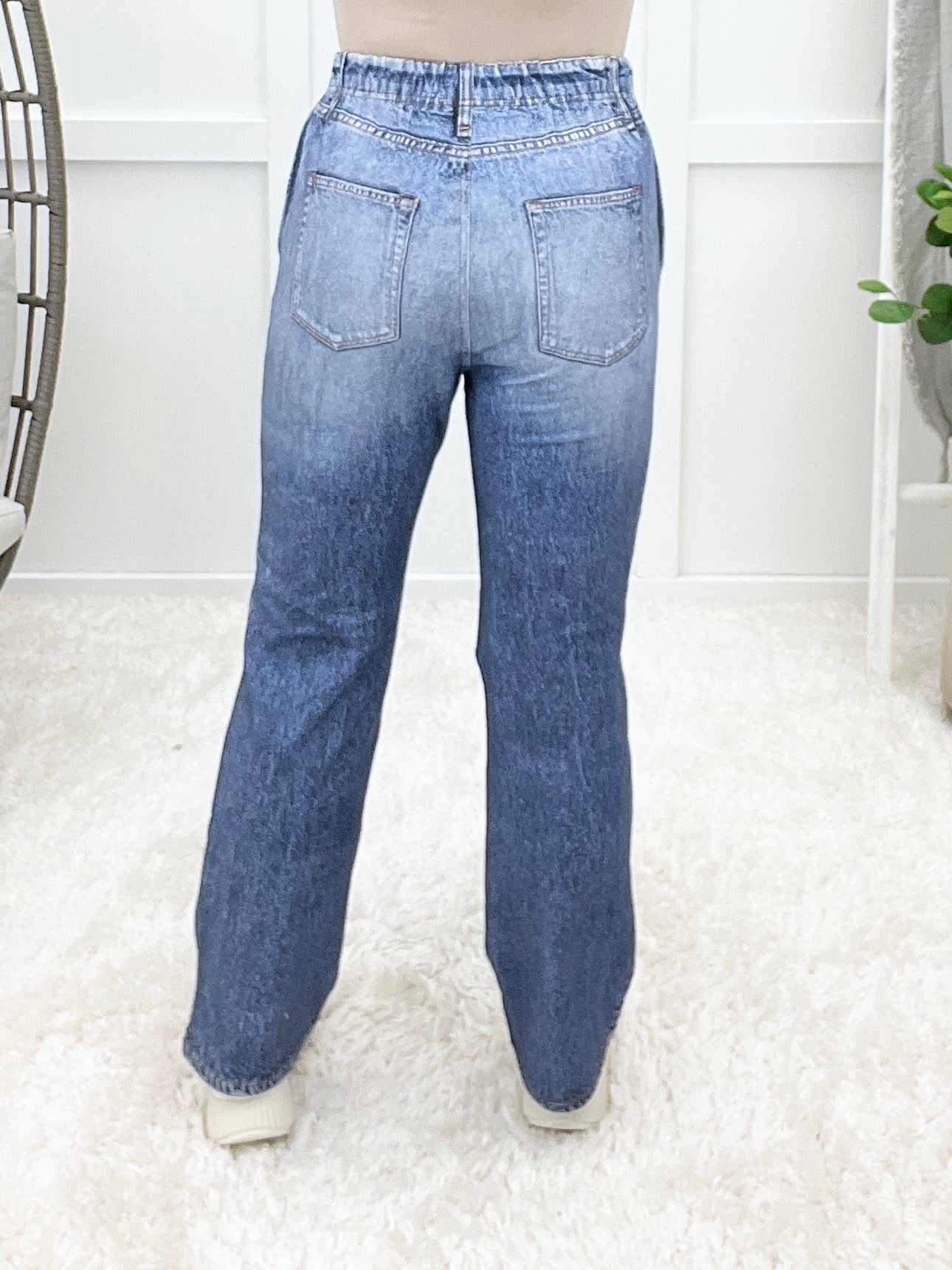 Dear Scarlett Blue Horizon Straight Leg Zenim