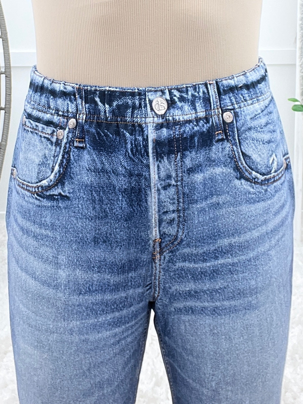 Dear Scarlett Blue Horizon Straight Leg Zenim