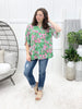 Dear Scarlett Tropical Landscape Lizzy Breeze Top