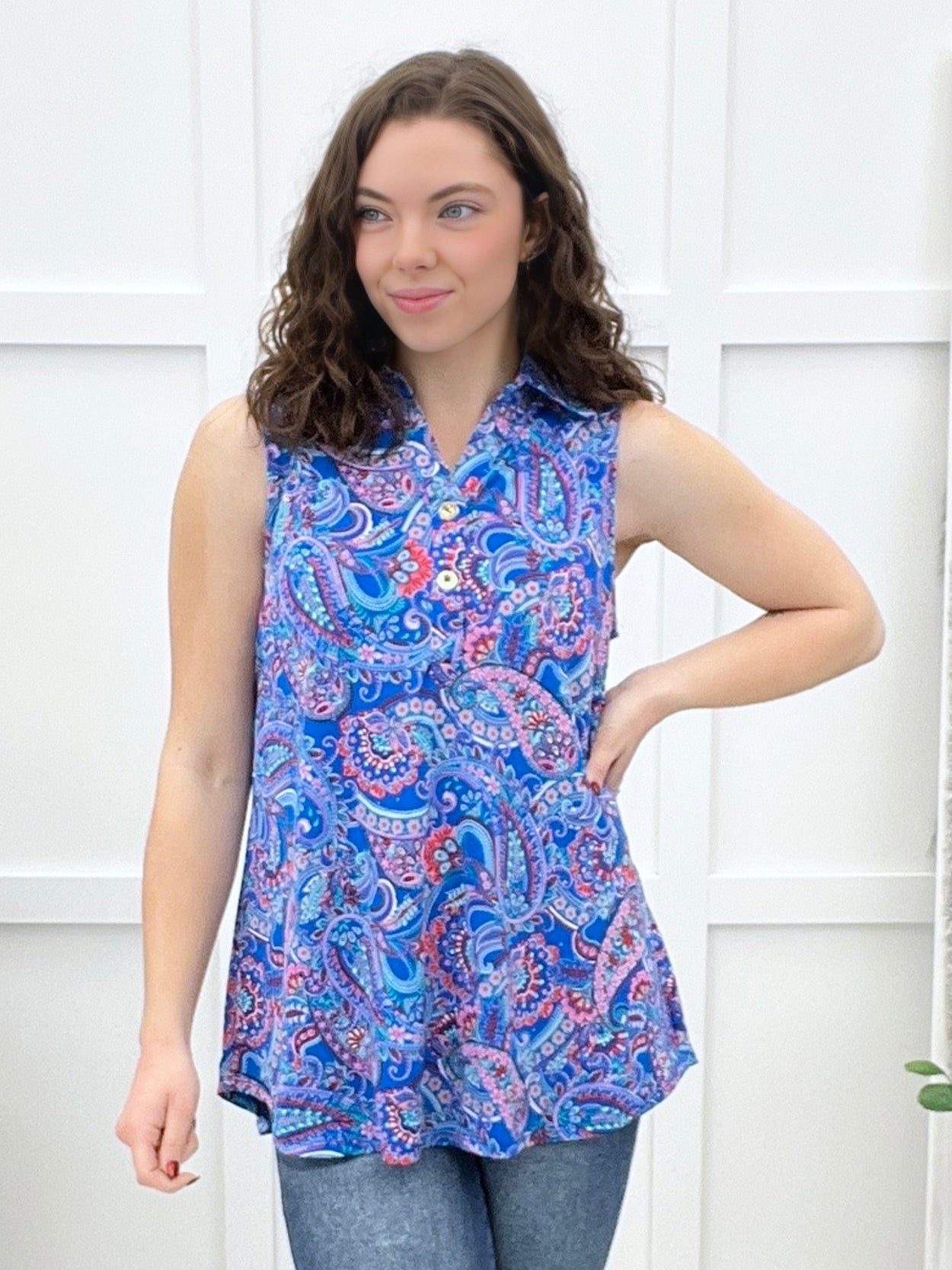 Dear Scarlett Gorgeous Vista Seaspray Tank