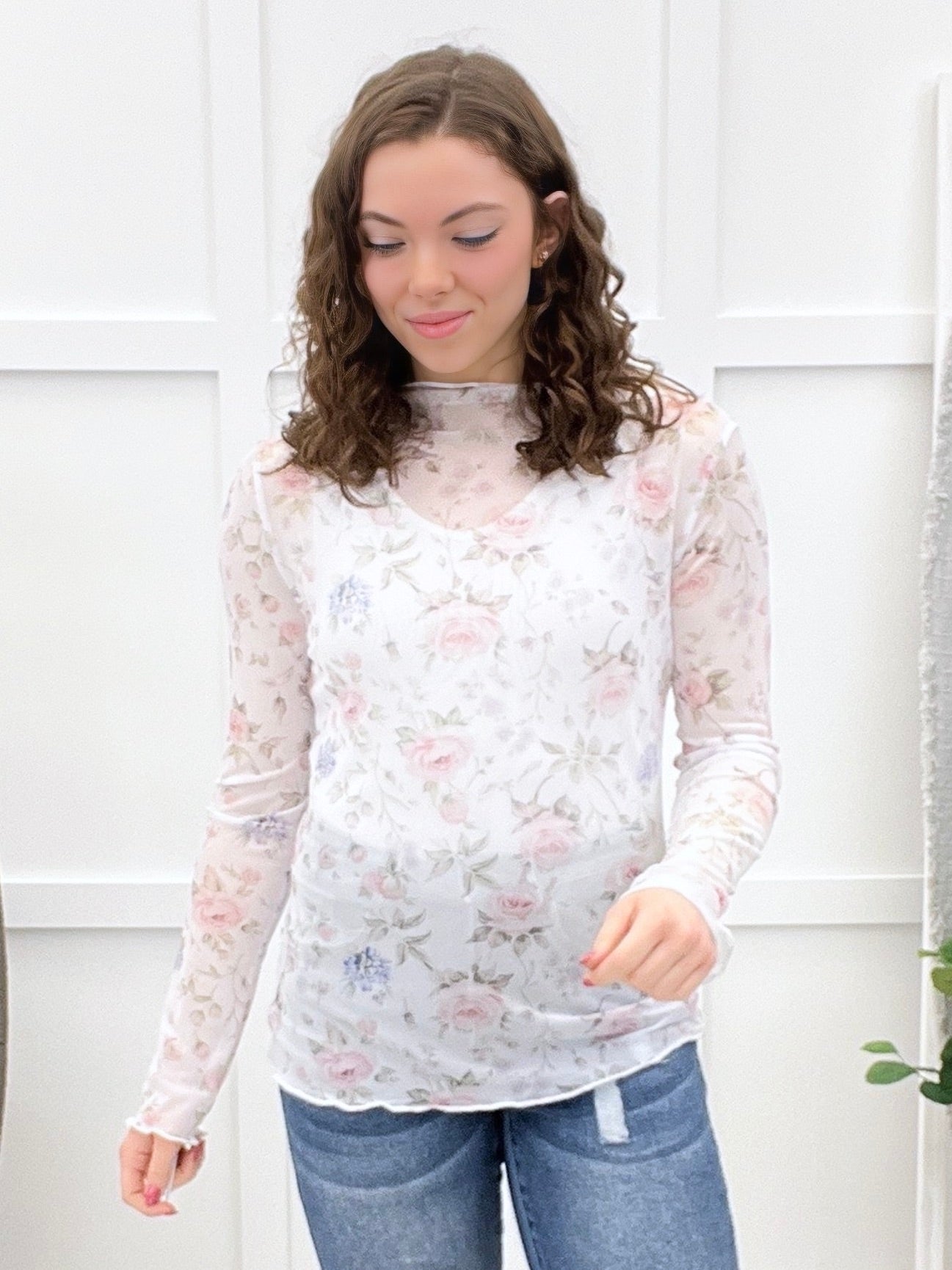 Treasured Soul Mesh Top