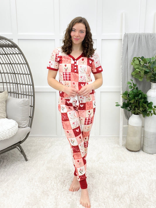 Love in Bloom Pajama Set