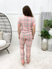 Blush Meadow Plaid Pajama Set