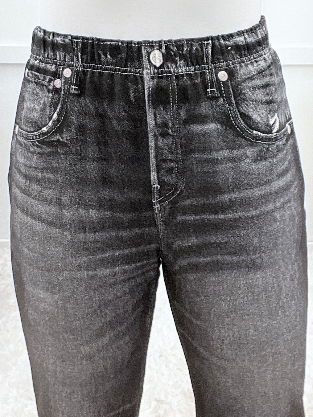 Dear Scarlett Charcoal Straight Leg Zenim