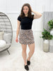 Flirt Alert Skort - Leopard