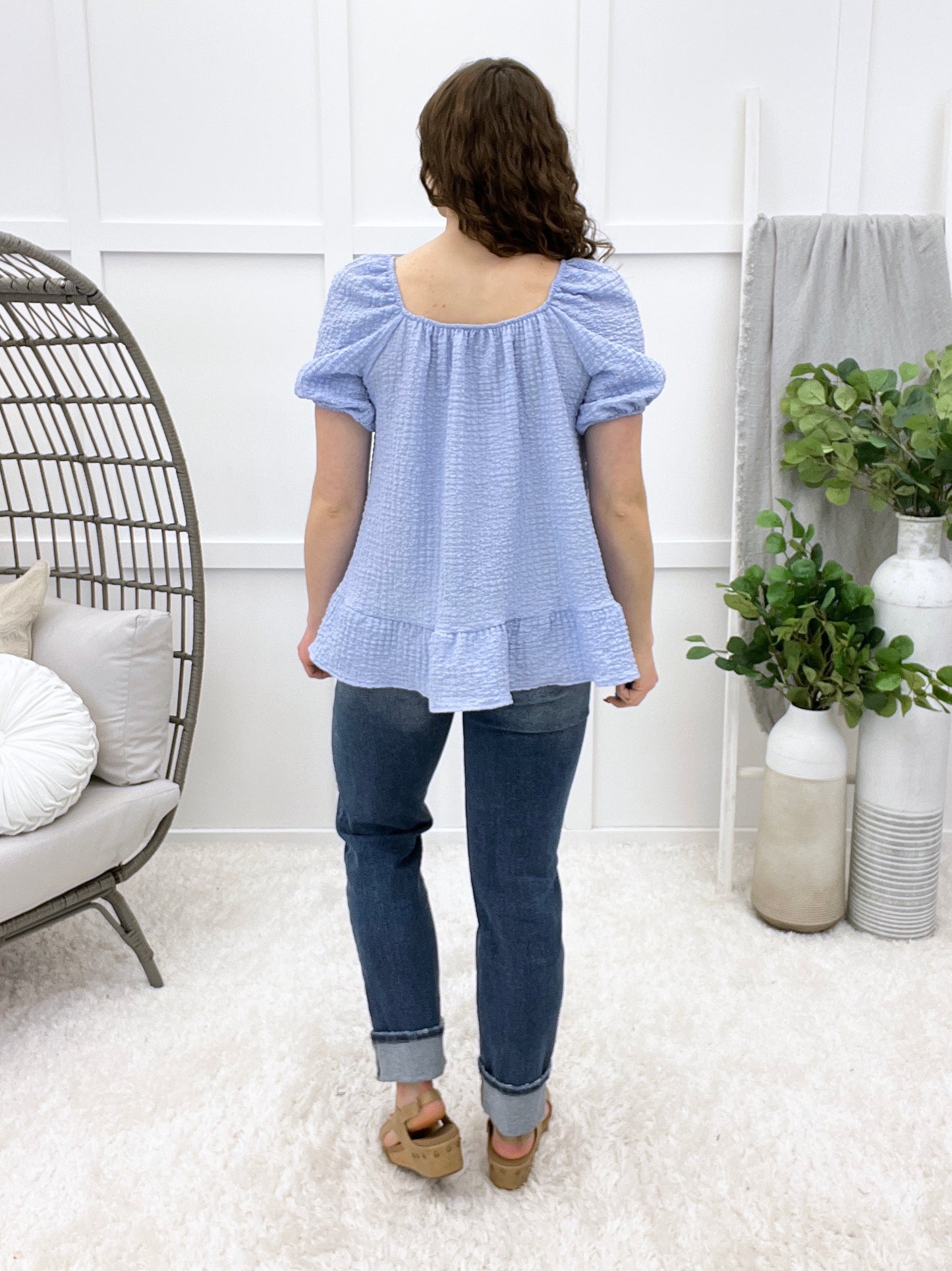 Blue Skies Top