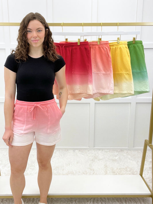Carry On Terry Dip Dye Shorts