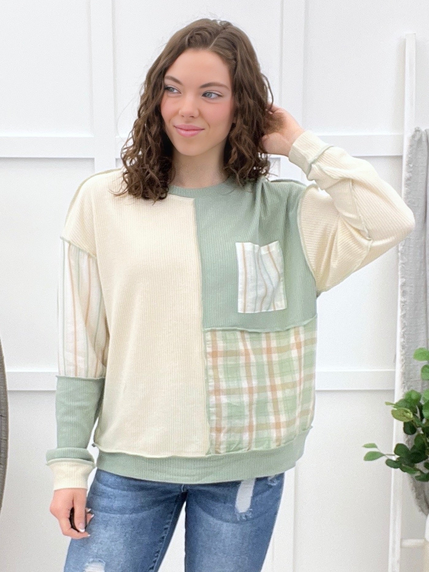 Perfectly Pieced Top - Sage