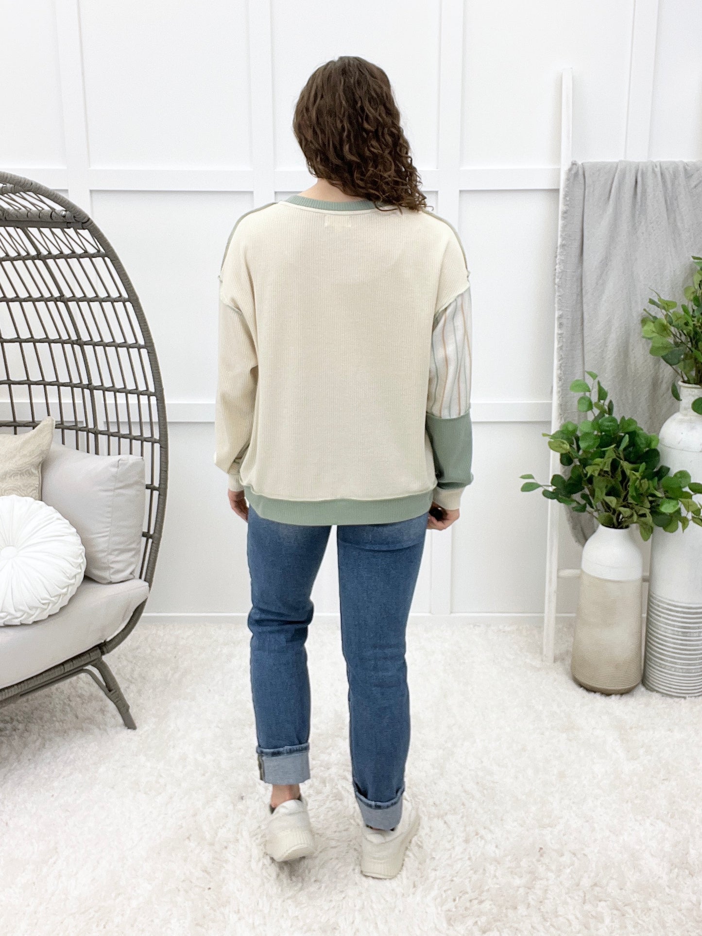 Perfectly Pieced Top - Sage
