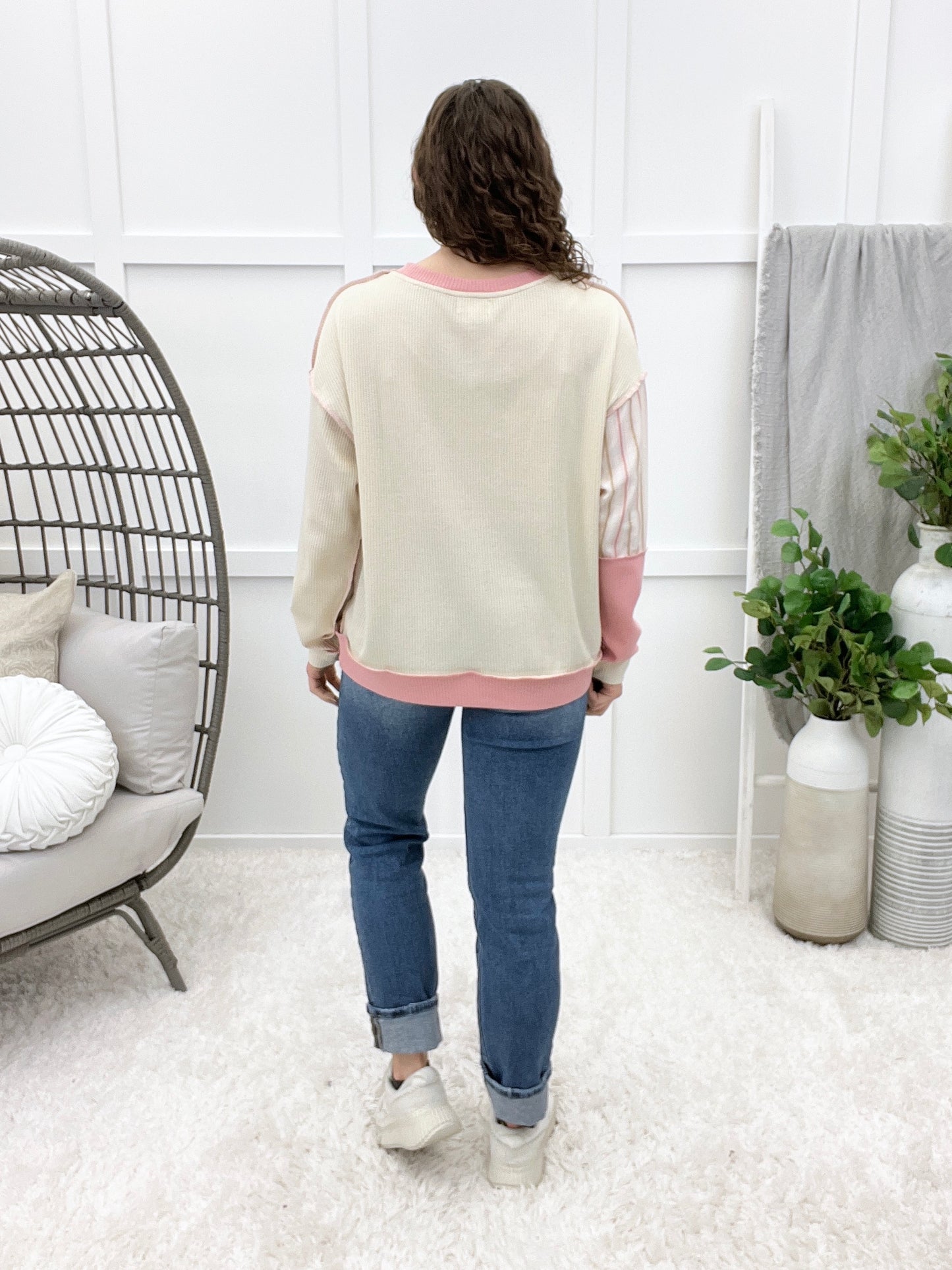 Perfectly Pieced Top - Pink