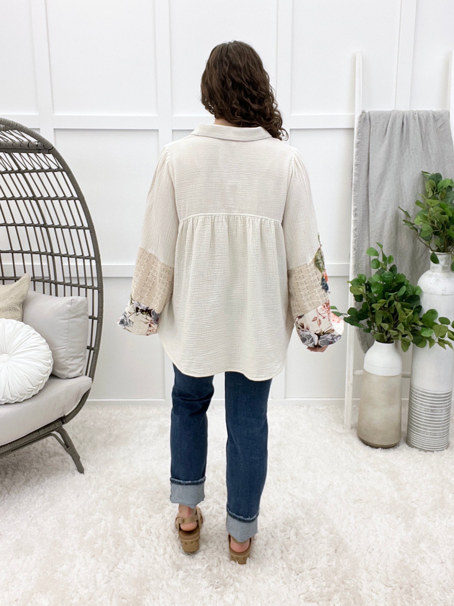 Petals And Poetry Tunic