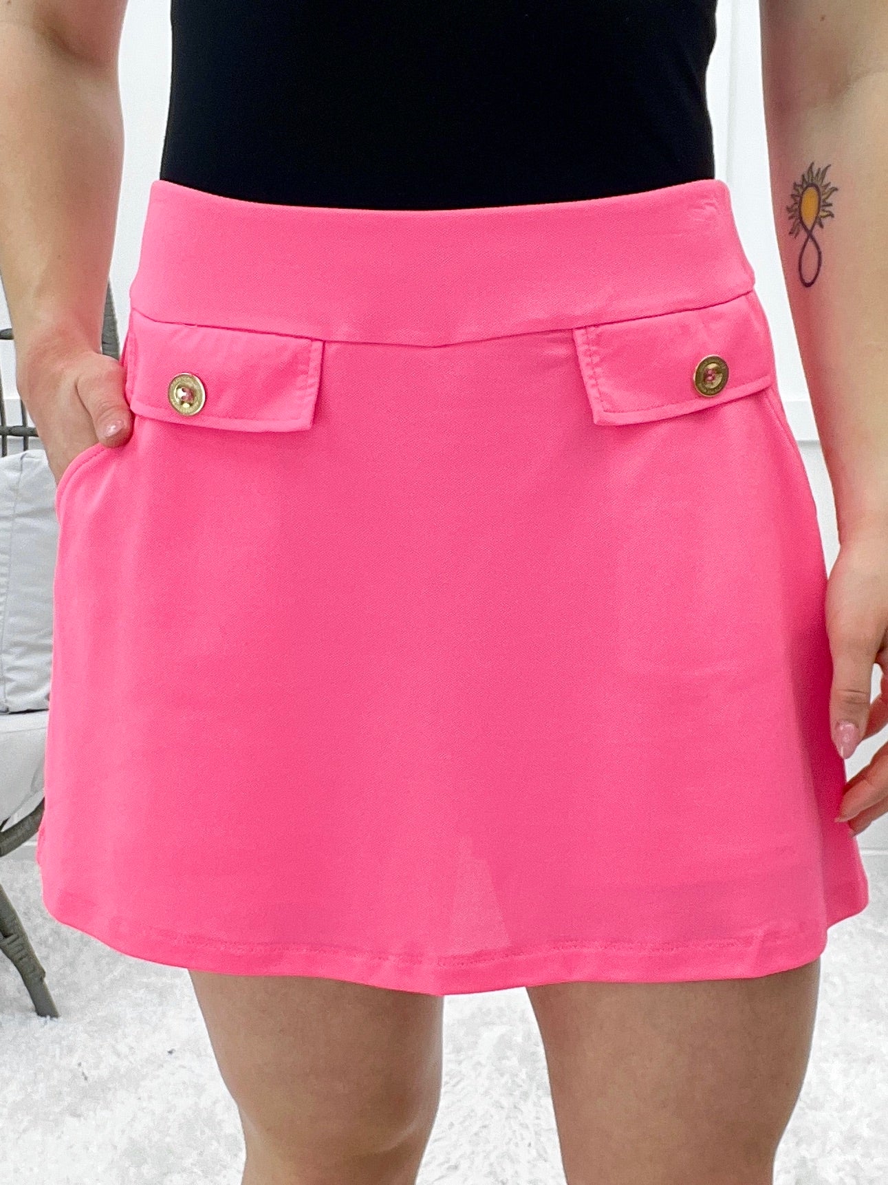 Dear Scarlett Petite Petals Skort