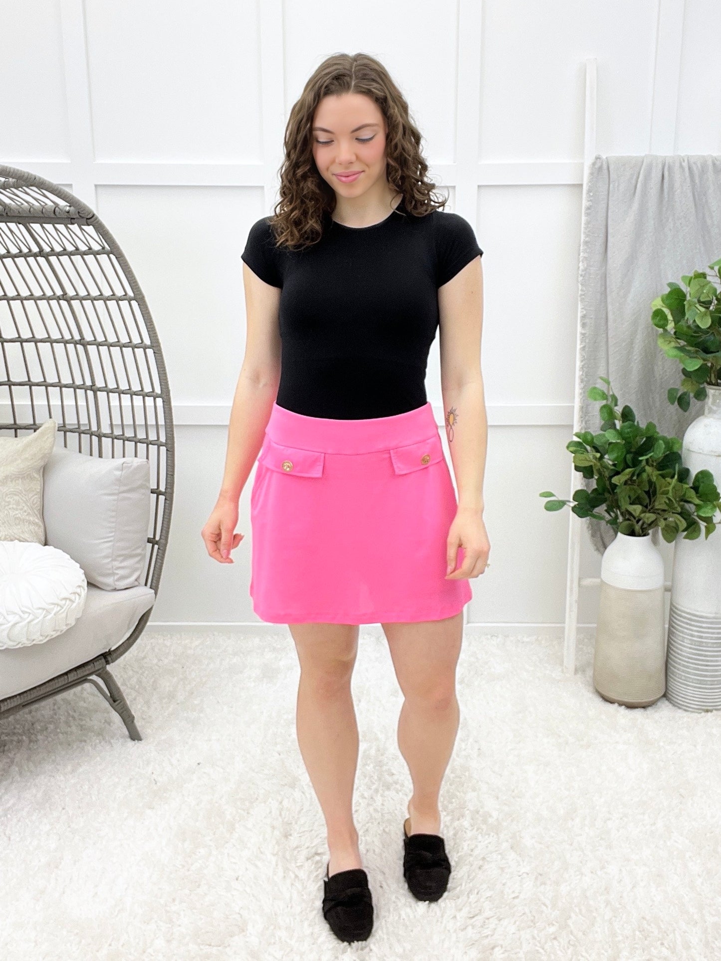 Dear Scarlett Petite Petals Skort