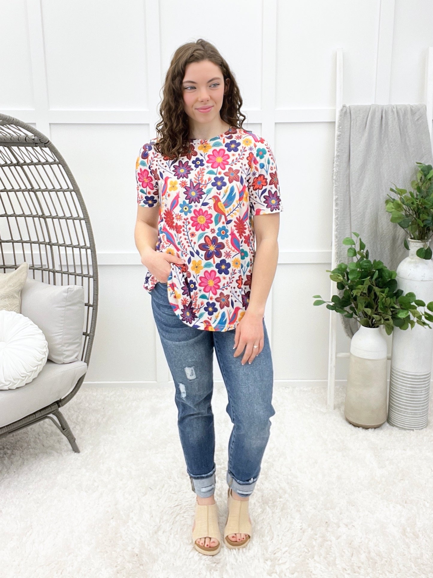 Color Outside the Lines Top