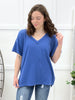 Being Confident Top - Cobalt Blue