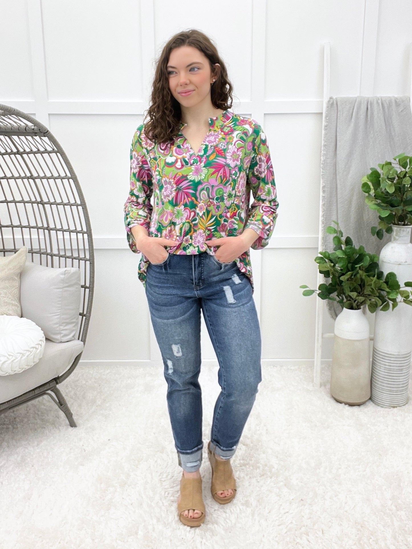 Dear Scarlett Talk Of The Town Lizzy Top