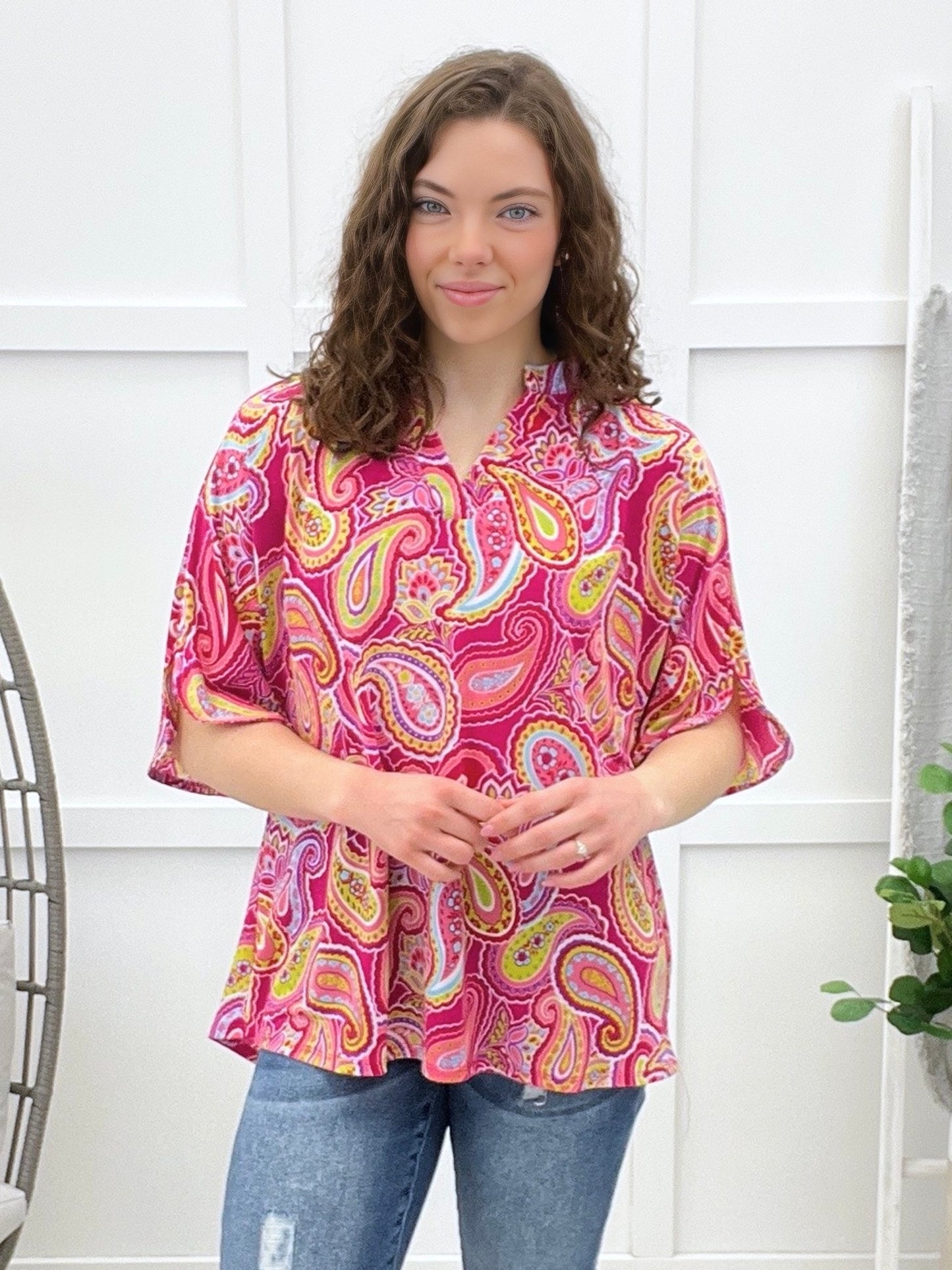 Dear Scarlett So Beautiful Lizzy Breeze Top