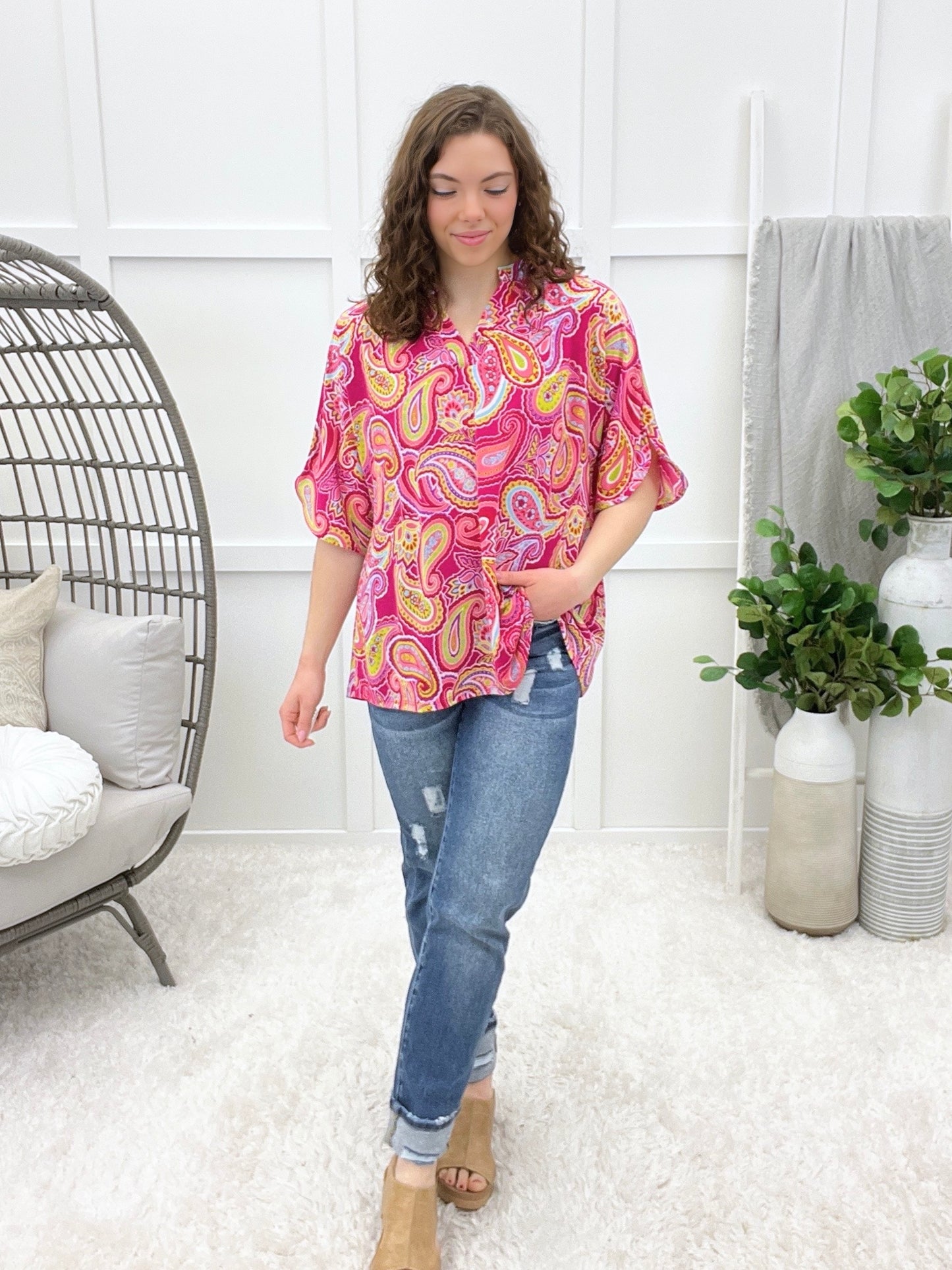 Dear Scarlett So Beautiful Lizzy Breeze Top