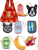 2-in-1 Bag Charm & Reusable Shopper Bag