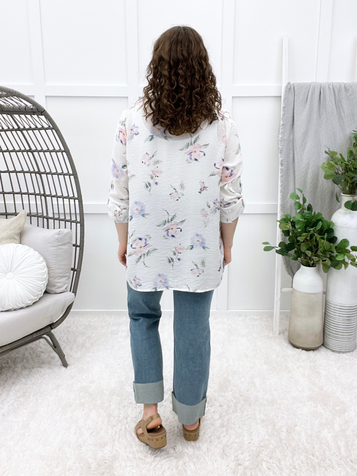 Feeling Dreamy Button-up Top