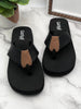 Corkys Summer Break Sandals - Black Flower Emboss