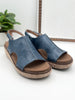 Corkys Volta II Wedge Sandals - Ocean