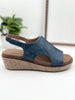 Corkys Volta II Wedge Sandals - Ocean