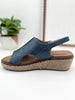 Corkys Volta II Wedge Sandals - Ocean