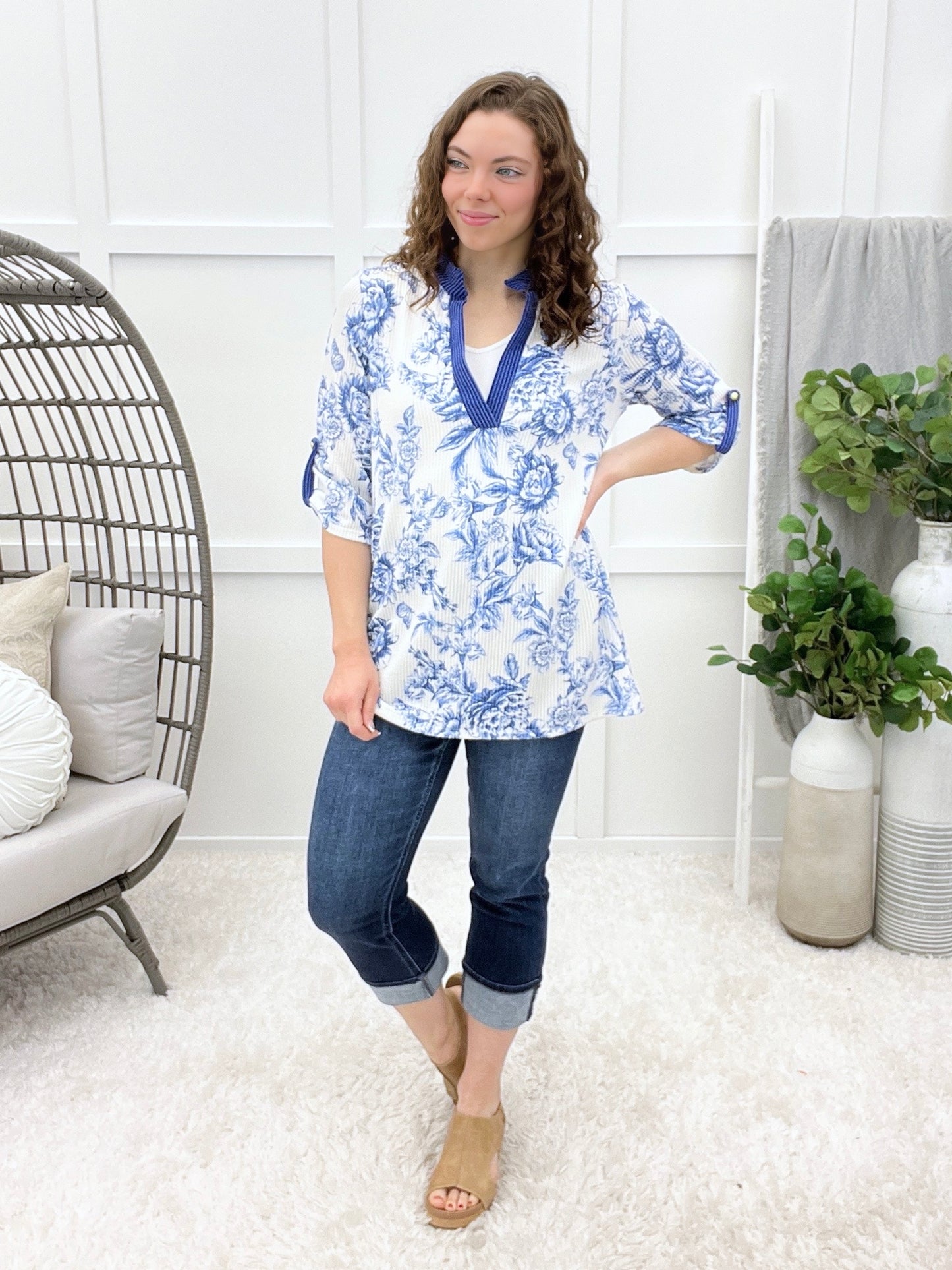 Bluebell Breeze Top