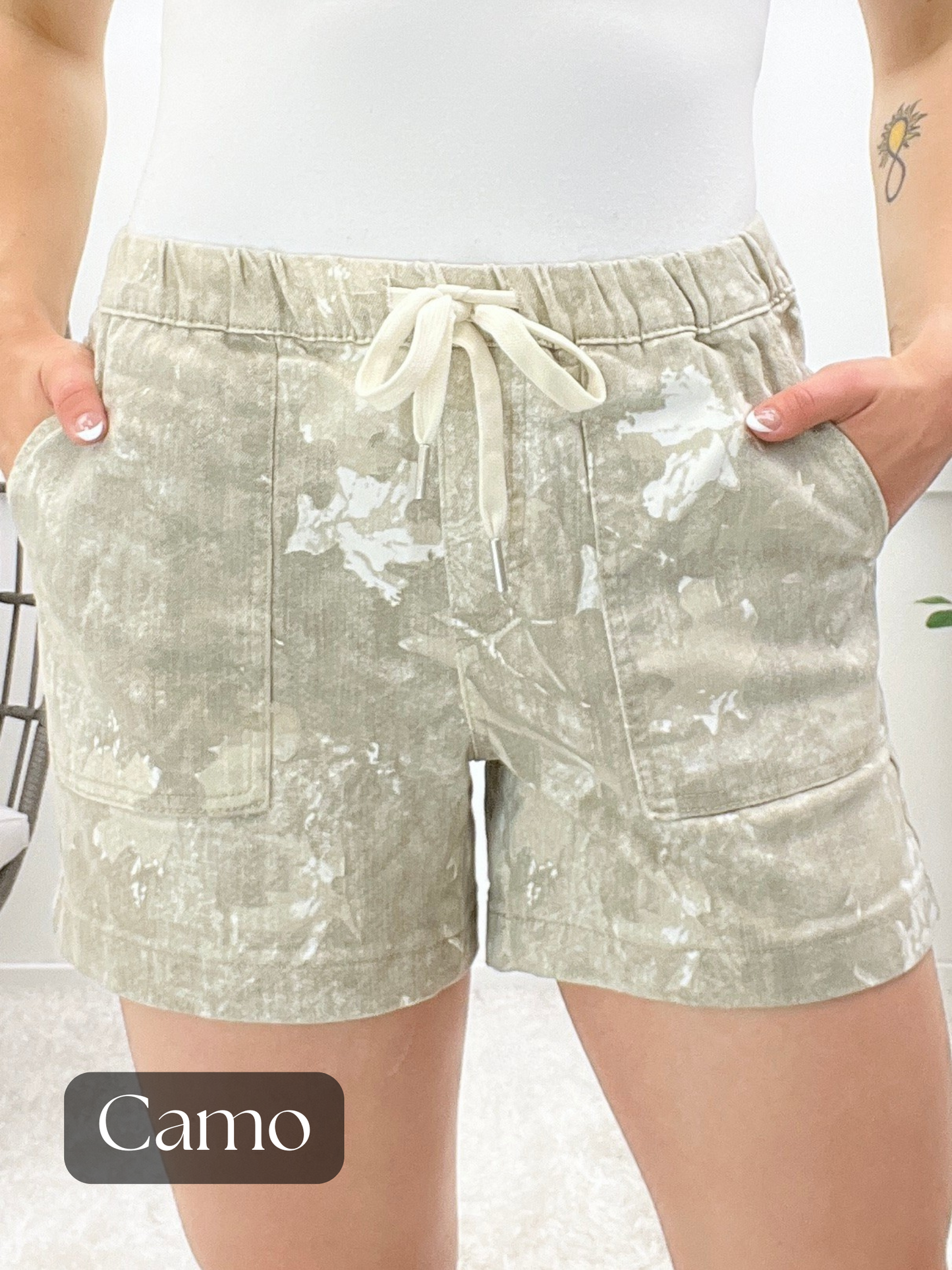 The Kinley High Rise Premium Jogger Shorts - 5 Colors