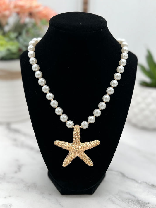 Tide Starfish Necklace