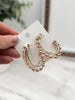 Shiny Luxe Hoop Earrings