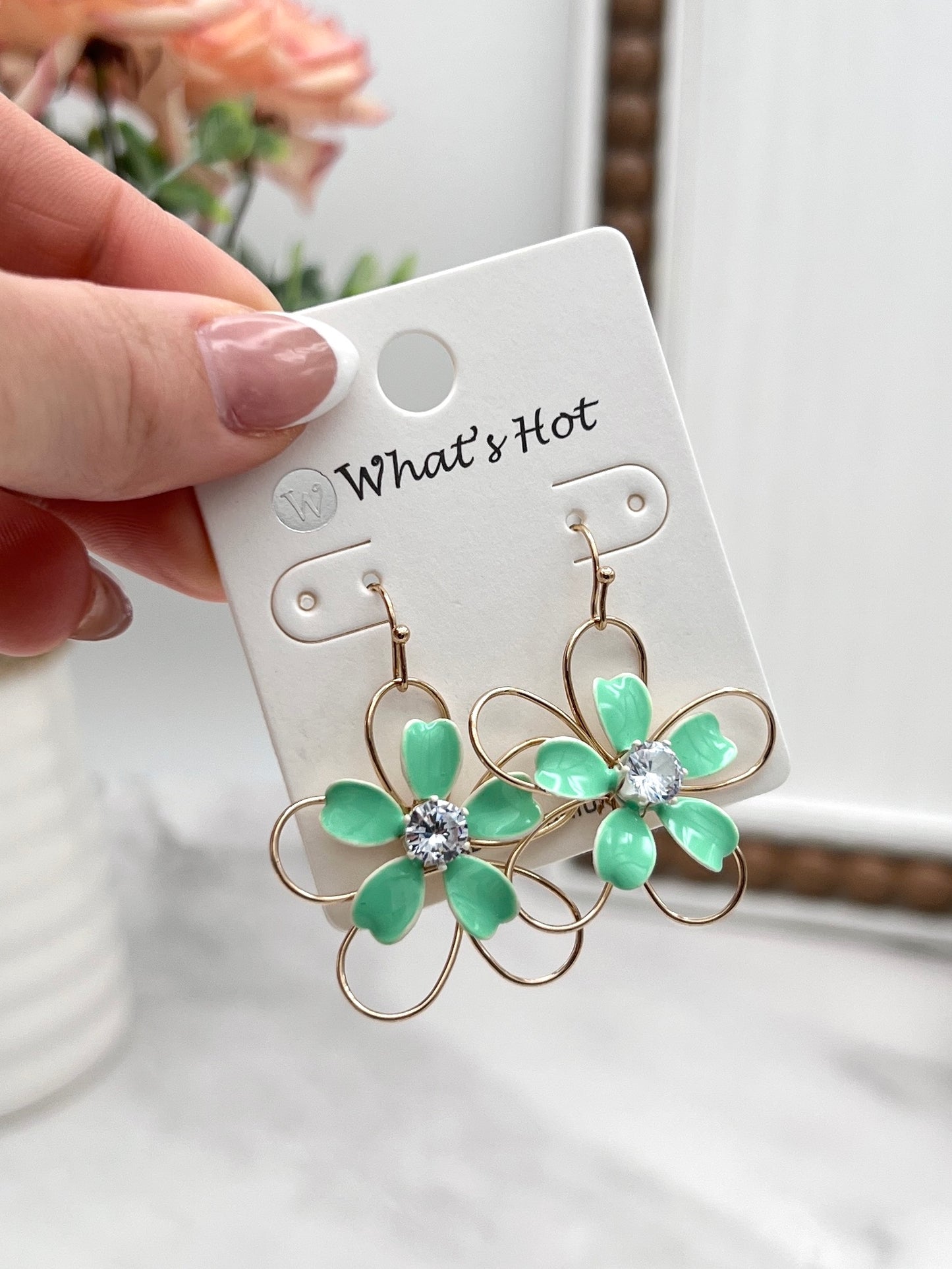 Bloom Drop Earrings