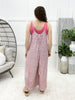 Time Is Right Romper - Mauve Ditsy