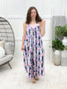 Time Is Right Romper - Floral Stripe