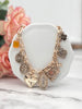 Charm Bracelet-Cross Heart Oval Motifs