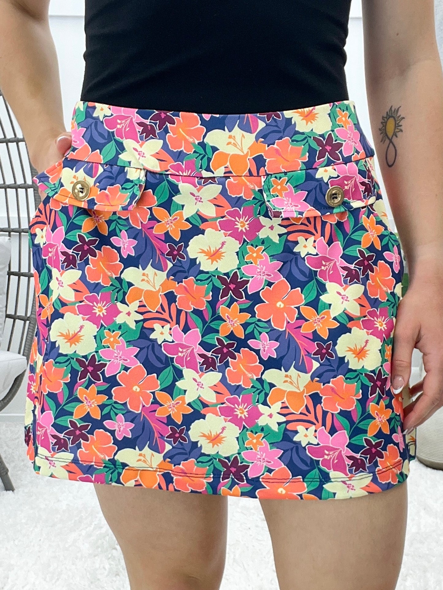 Dear Scarlett Chasing Daydreams Teetime Skort